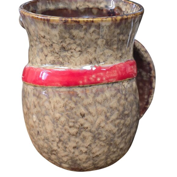 Vintage Brown And Red GC Giftcraft Bear Handwarmer Coffe Mug - Picture 9 of 11